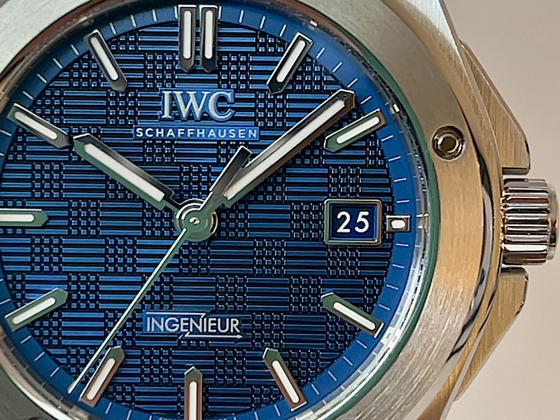 ”インヂュニア・オートマティック 40”にブルーダイアルが登場！！（IW328907）～IWC～ - IWC 