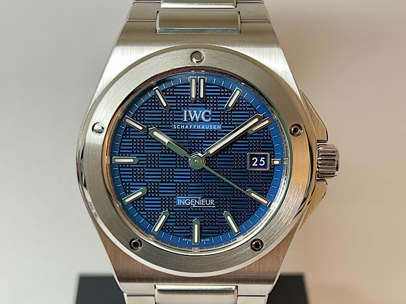 ”インヂュニア・オートマティック 40”にブルーダイアルが登場！！（IW328907）～IWC～ - IWC 