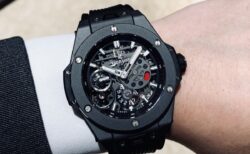 あえて手巻き式という選択【HUBLOT】ビッグ・バン メカ-10 ブラックマジック脅威の立体感