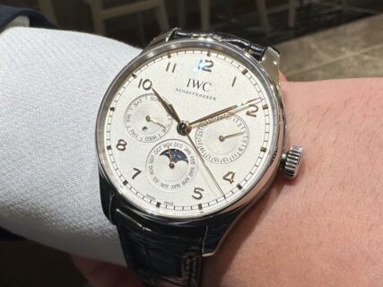 【IWC】技術力×永久カレンダー×IWC＝破壊力　【ポルトギーゼ・パーペチュアル・カレンダー 42】【IW344203】