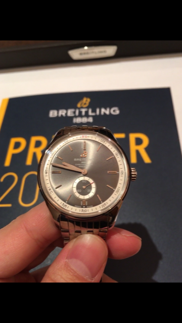 ブライトリング新シリーズ「プレミエ」ローンチイベントに参加してきました！ - BREITLING 