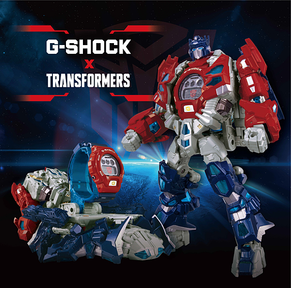 トランスフォーマー    gshock  transformers Gショック