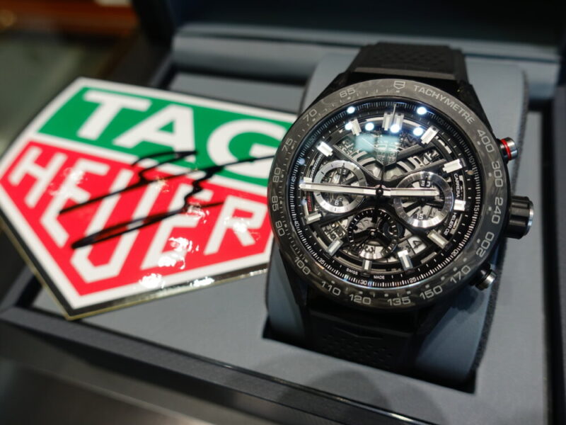 タグ・ホイヤーデイ2019 ③ カレラ キャリバー ホイヤー02［小林可夢偉さんイベント着用モデル］ - TAG Heuer 