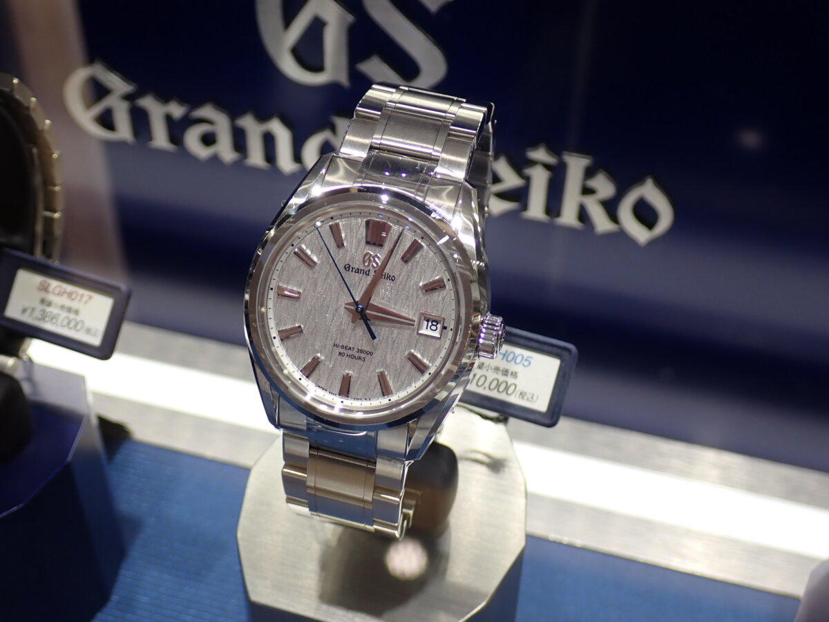 充実した商品量でグランドセイコーフェア開催中 - Grand Seiko 