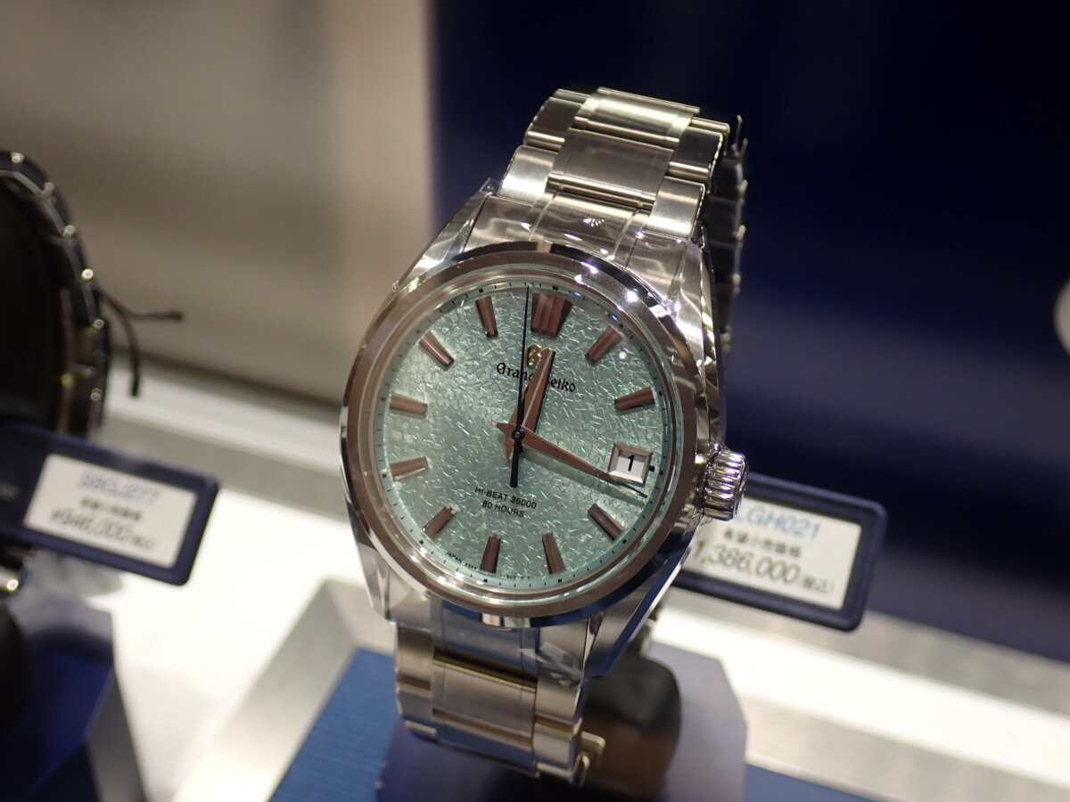 充実した商品量でグランドセイコーフェア開催中 - Grand Seiko 