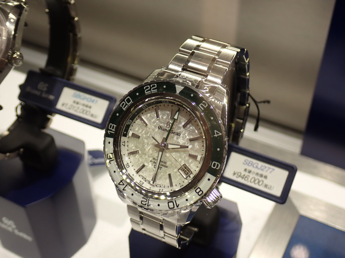 充実した商品量でグランドセイコーフェア開催中 - Grand Seiko 