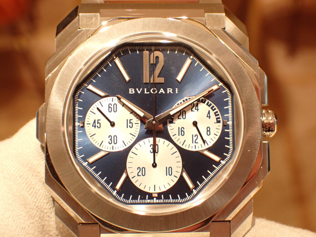 【ブルガリ】デザインと機能の融合　オクトフィニッシモクロノグラフGMT - BVLGARI 