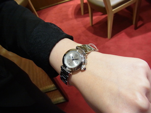 Cartier　ミスパシャ　時計