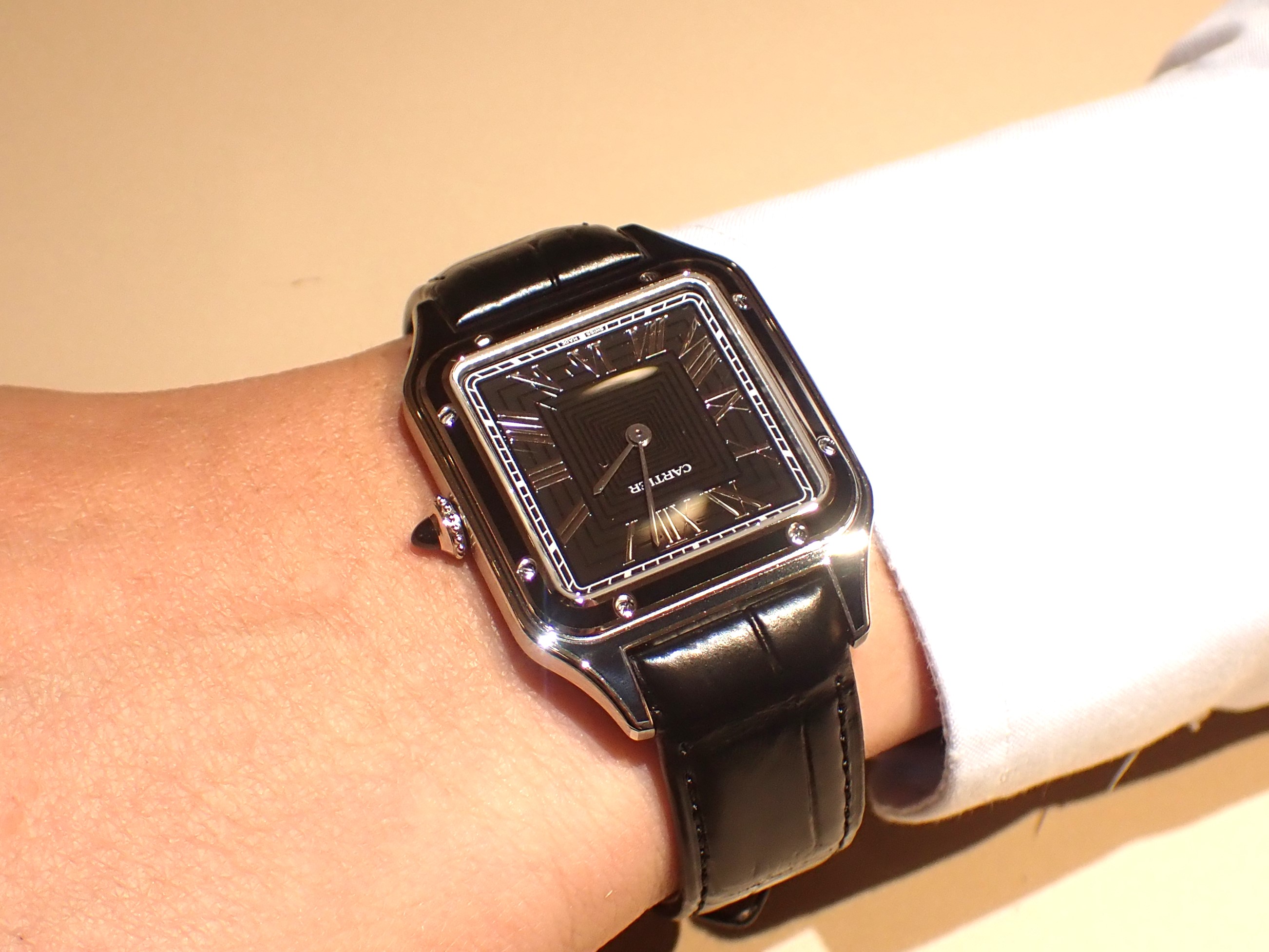 カルティエ CARTIER WSSA0046 ブラック メンズ 腕時計