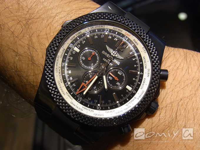 ブライトリング・フォー・ベントレー BENTLEY GMT MIDNIGHT CARBON M476B19GRB