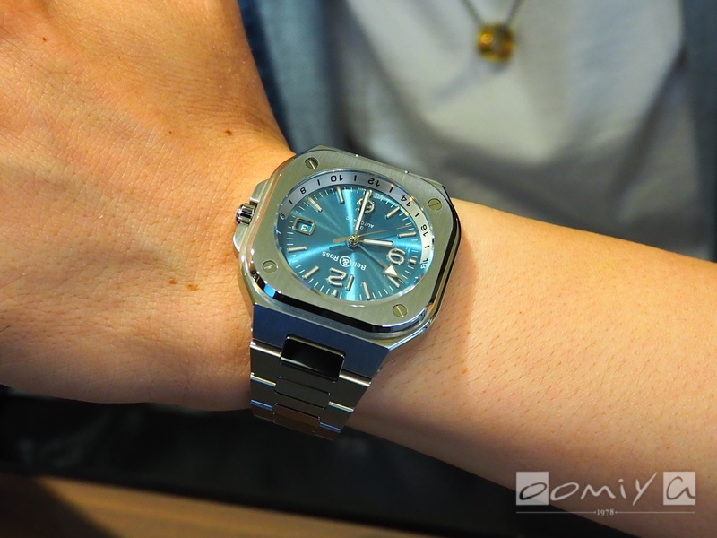 ベル&ロス BR-05 GMT Sky Blue BR05G-PB-ST/SST