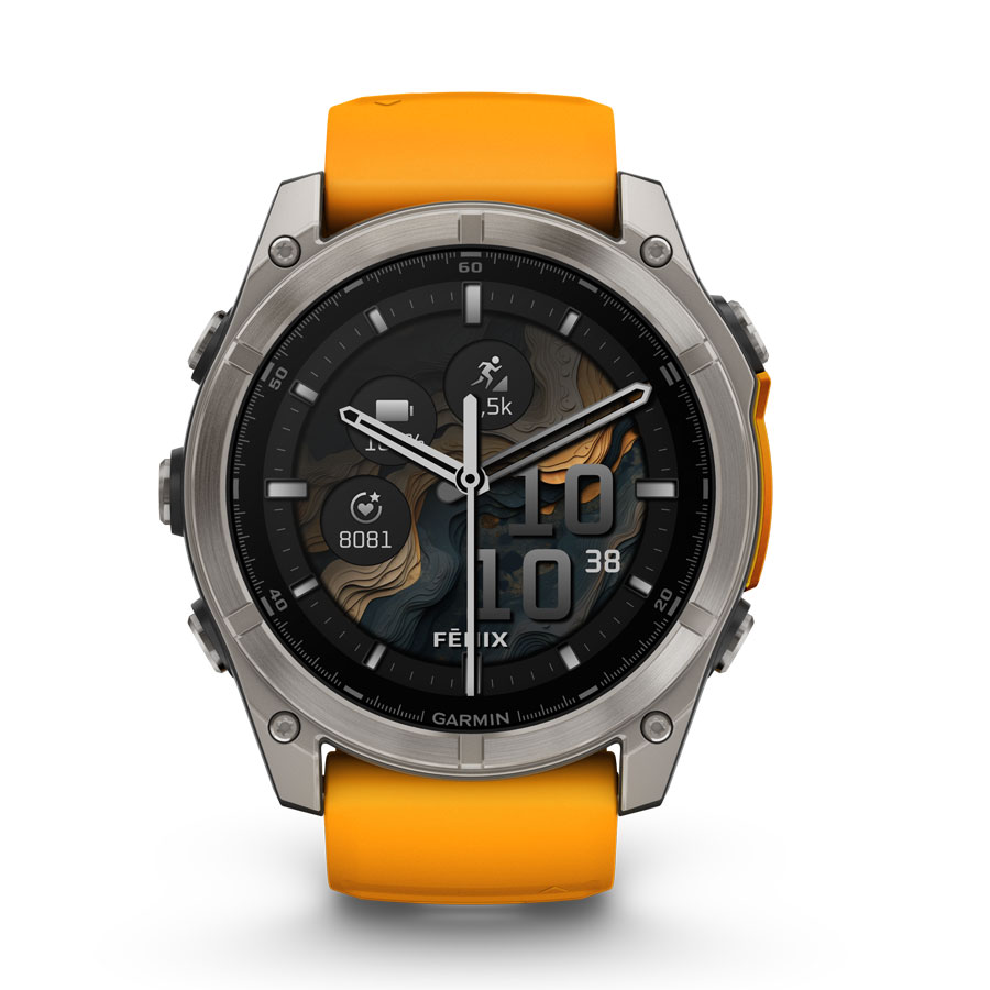 fēnix 8 Sapphire AMOLED 51mm Ti / Orange