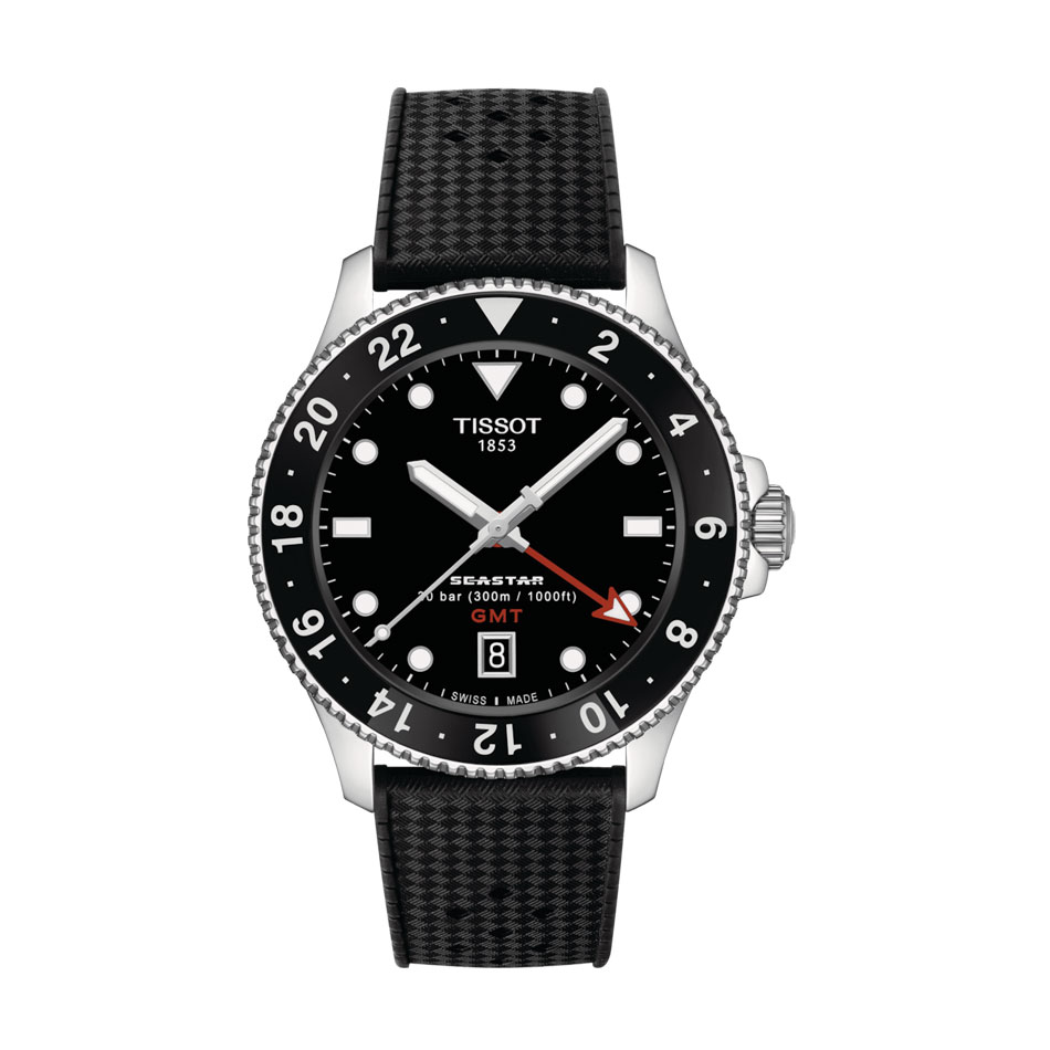 ティソ シースター 1000 クォーツ GMT