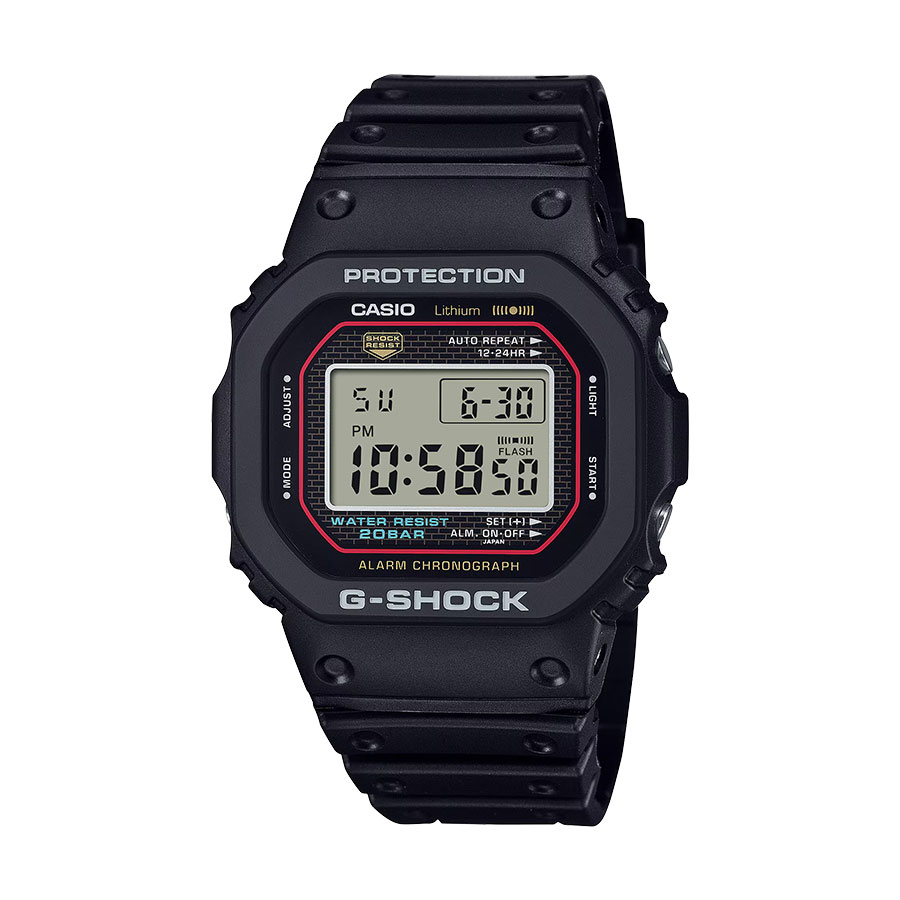 ジー・ショック｜初代G-SHOCK 復刻モデル - DW-5000R-1AJF