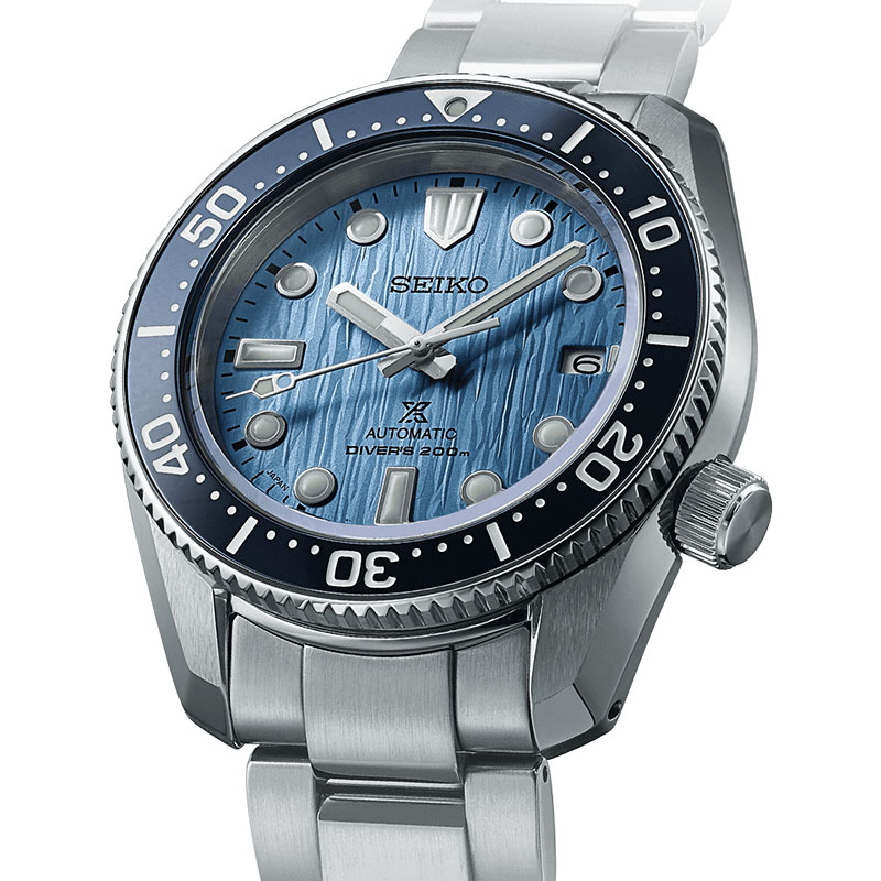 セイコー SEIKO 腕時計 メンズ SBDC167 プロスペックス ダイバースキューバ セーブ ジ オーシャン スペシャルモデル 1968 メカニカルダイバーズ 現代デザイン DIVER SCUBA Save the Ocean Special Edition 自動巻き（6R35/手巻つき） ライトブルーxシルバー アナログ表示