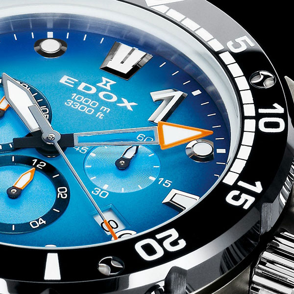 EDOX エドックス クロノグラフ 腕時計