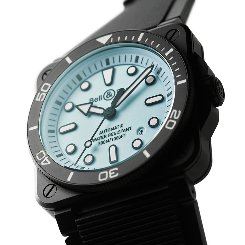 ベル＆ロス｜BR 03 DIVER FULL LUM CERAMIC - BR03A-D-LM-CE/SRB