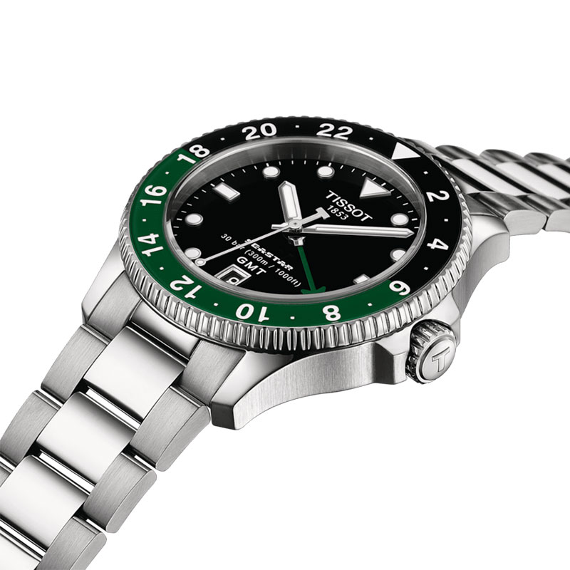 ティソ｜ティソ シースター 1000 クォーツ GMT - T120.852.11.051.00