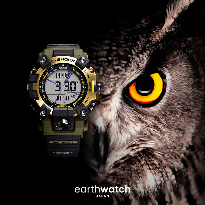 ジー・ショック｜EARTHWATCHコラボレーションモデル - GW-9501KJ-8JR