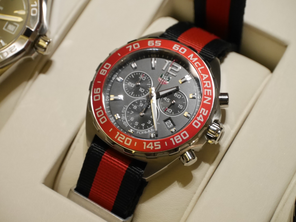 タグホイヤー 15新作 Heuer Formula 1 クロノグラフ マクラーレン30周年限定モデル Caz1112 Fc81 Oomiyaバイヤーズリポート 新作情報ブログ