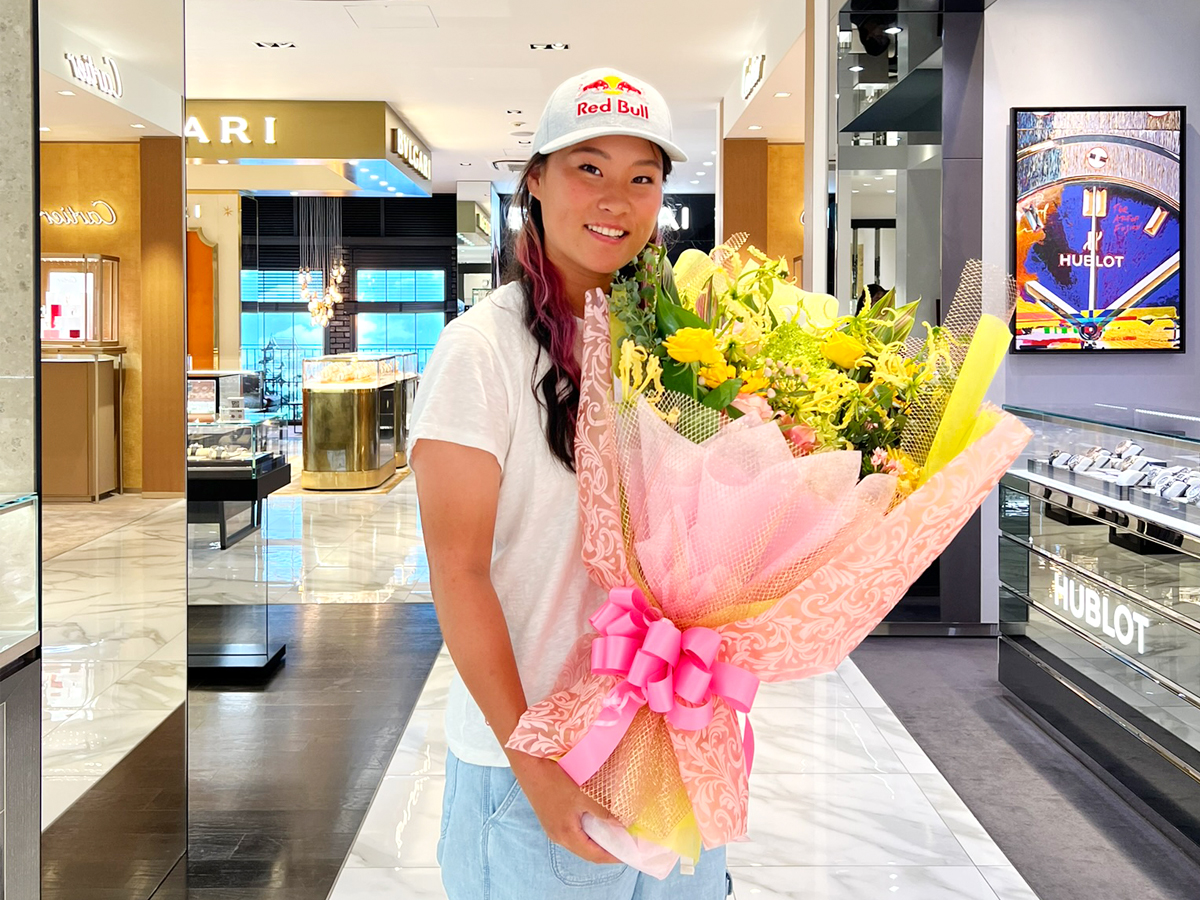 四十住 さくら選手（スケートボード・パーク女子）がoomiya 和歌山本店に来店！ - 四十住 さくら SUPPORTED ｜IMG_8980